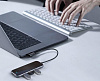 USB-концентратор Baseus Multi-functional Hub (CAHUB-BZ0G) USB-C to HDMI/3xUSB 3.0/PD (Deep Grey) купить в интернет-магазине icover