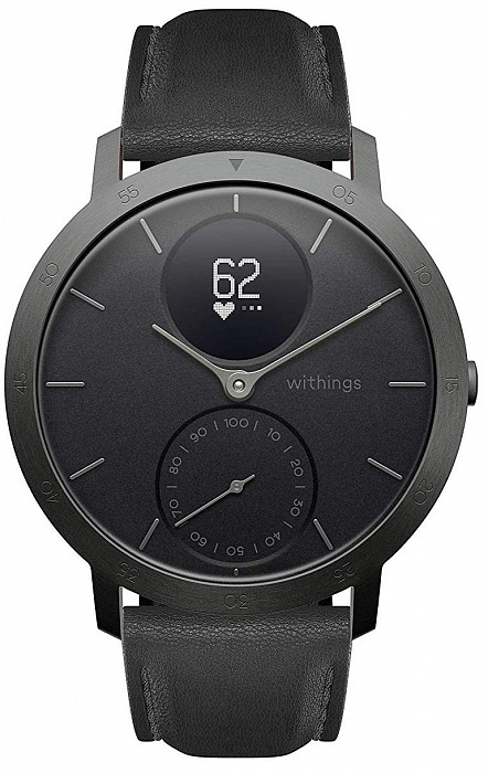 Умные часы Withings Activite Steel HR 40mm (Black/Slate Grey) купить в интернет-магазине icover