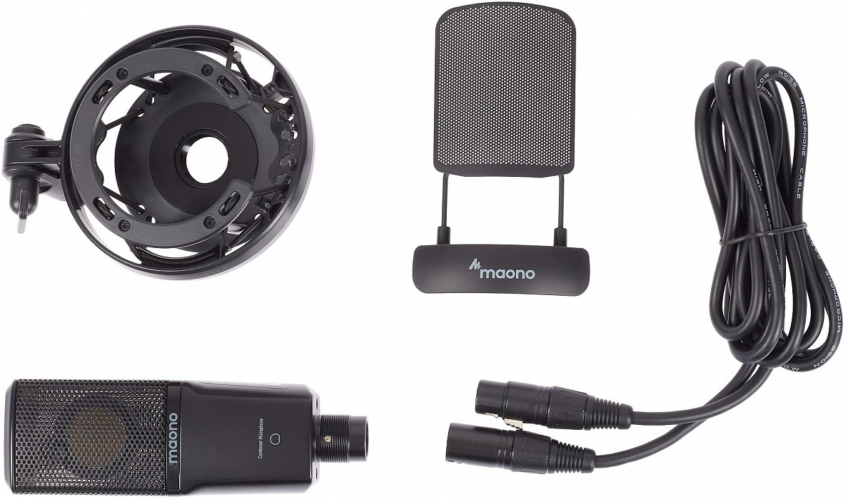 Микрофон Maono AU-PM500 XLR (Black) купить в интернет-магазине icover