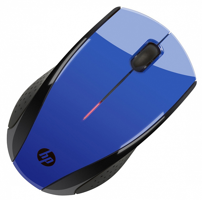 HP Wireless Mouse X3000 - беспроводная мышь (Blue) купить в интернет-магазине icover