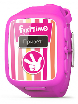Детские часы-телефон Elari FixiTime Smart Watch (Pink)