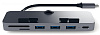 USB-концентратор Satechi Aluminum Type-C Clamp Hub Pro (Space Grey) купить в интернет-магазине icover
