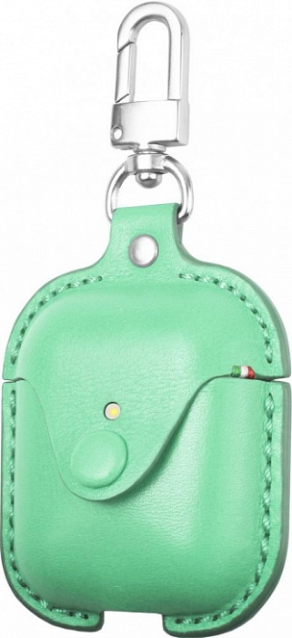 Чехол Cozistyle Cozi Leather (CLCPO007) для AirPods (Light Green) купить в интернет-магазине icover