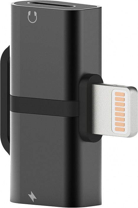 Переходник Wiwu Gemini Dual Lightning Converter ST02 (Black) купить в интернет-магазине icover