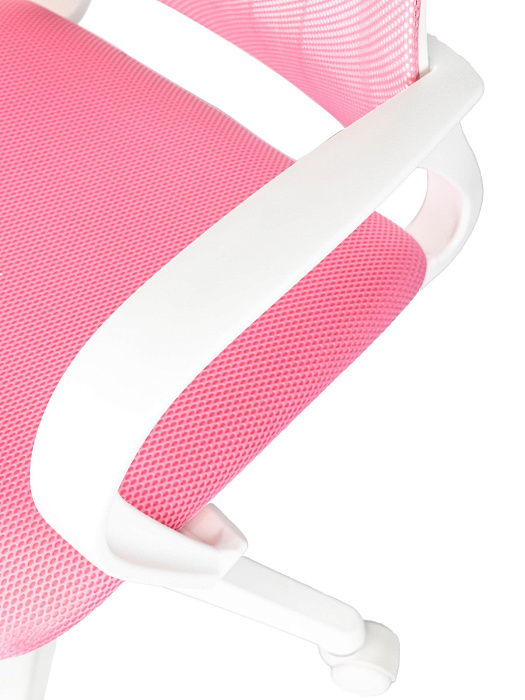 Кресло Domfy DK X-ROOM сетка/ткань/пластик (Pink/White) купить в интернет-магазине icover