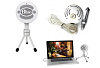 Конденсаторный USB-микрофон Blue Microphones Snowball iCE (White) купить в интернет-магазине icover