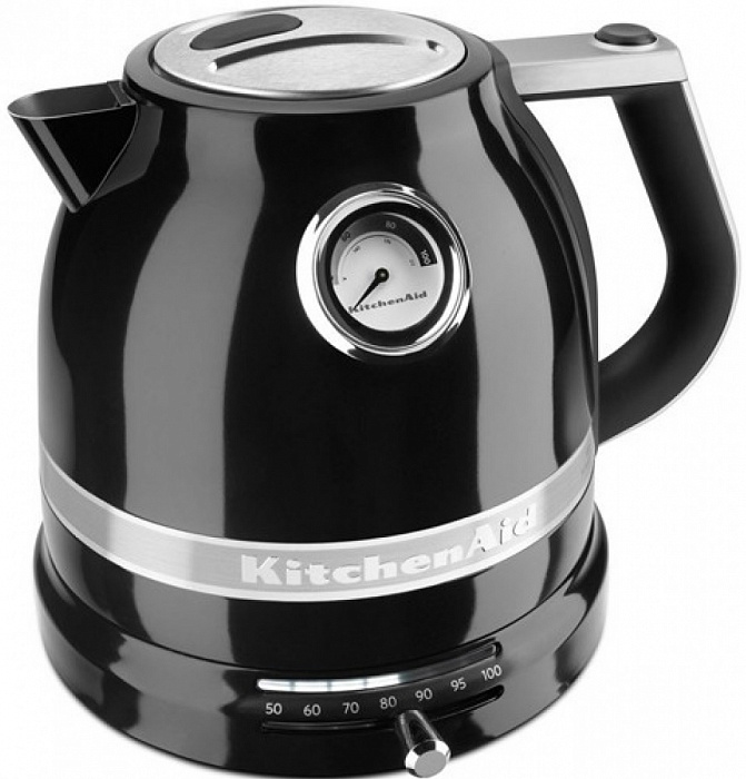 Электрический чайник KitchenAid Electric Kettle Artisan 5KEK1522EOB (Onyx Black) купить в интернет-магазине icover