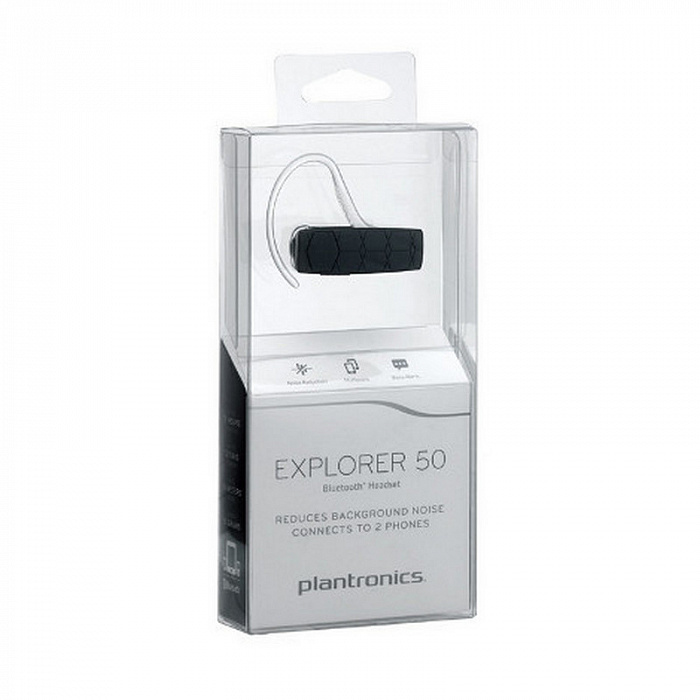 Plantronics Explorer 50 - Bluetooth гарнитура (Black) купить в интернет-магазине icover