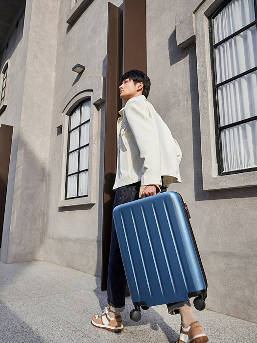 Чемодан Ninetygo Danube Luggage 20" (Blue) купить в интернет-магазине icover