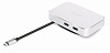 Док-станция Moshi Symbus Compact USB-C Dock (99MO084209) для ноутбука с поддержкой USB-C/Thunderbolt 3 (Silver) купить в интернет-магазине icover