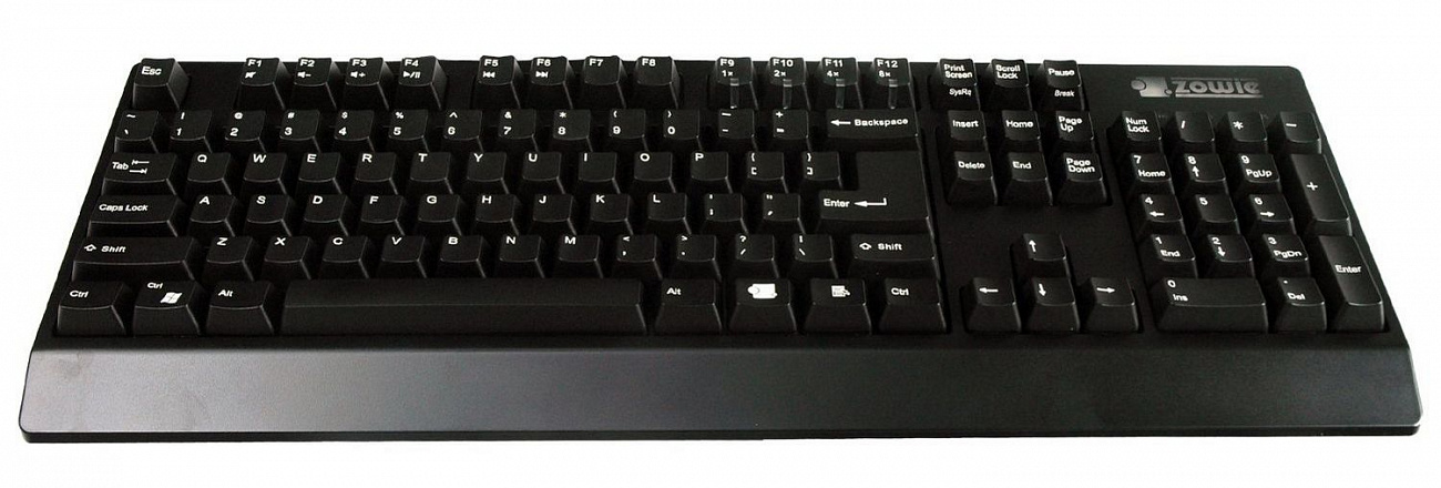 Zowie Celeritas - игровая клавиатура (Black/Cherry MX Black) купить в интернет-магазине icover