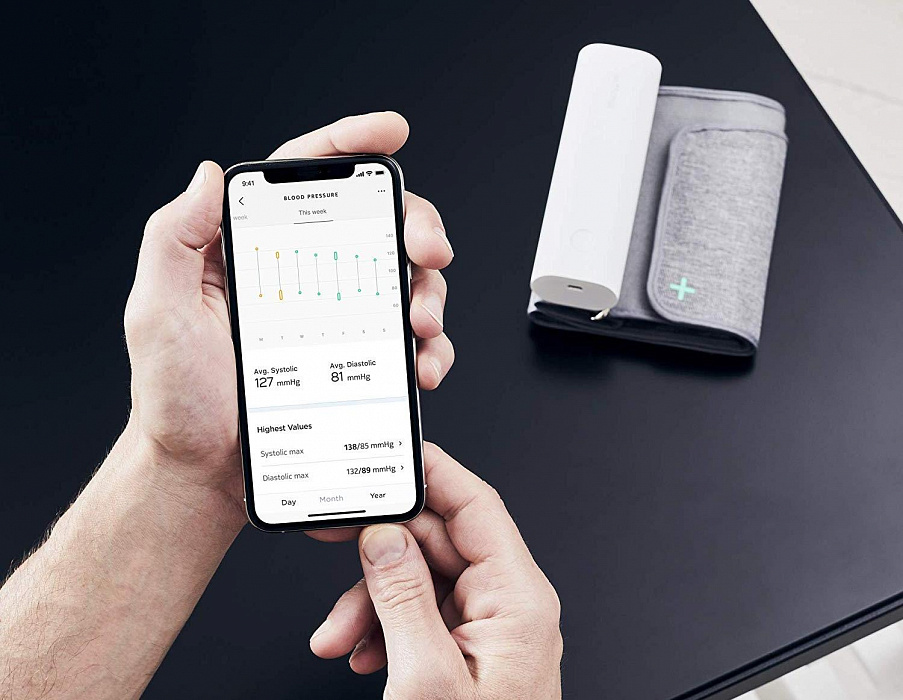 Тонометр Withings BPM Connect (Grey) купить в интернет-магазине icover