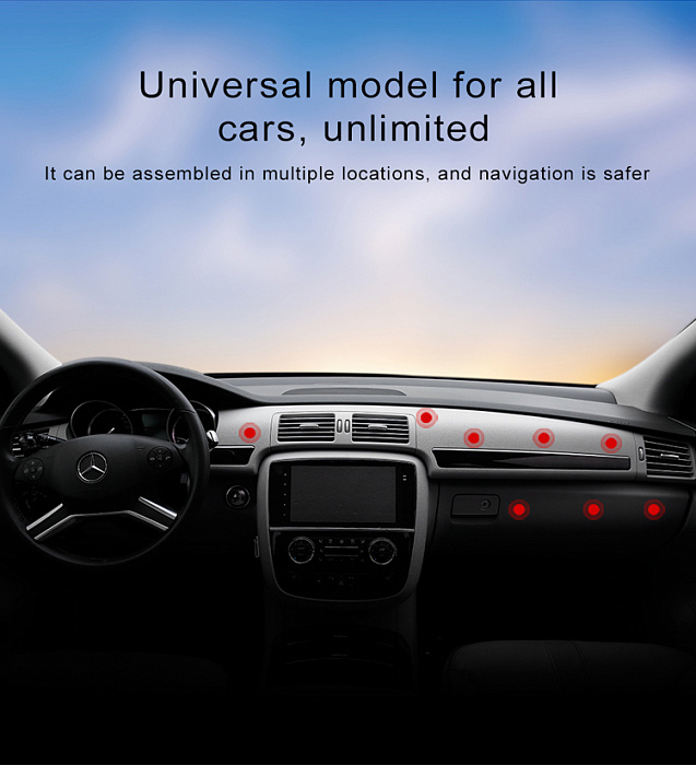 Автомобильный держатель Baseus Bullet An on-board Magnetic Bracket SUYZD-01 (Black) купить в интернет-магазине icover