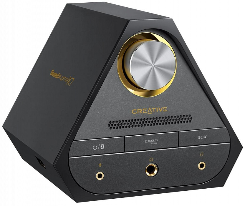 Внешняя звуковая карта Creative Sound Blaster X7 (Black) купить в интернет-магазине icover
