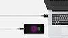 Кабель для iPod, iPhone, iPad Baseus Shining Cable with Jet metal 1m USB to Lightning CALSY-01 (Black) купить в интернет-магазине icover