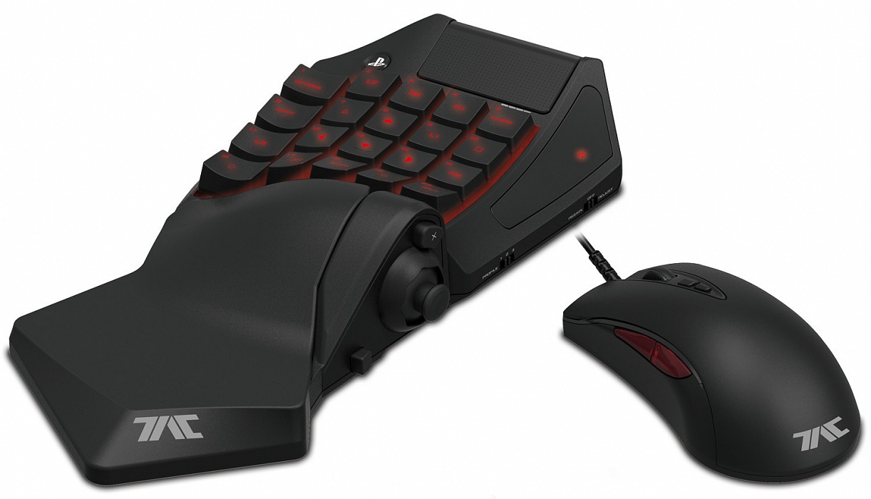 Hori T.A.C. Pro (PS4-053E) - игровая мышь и кейпад для PS4 купить в интернет-магазине icover