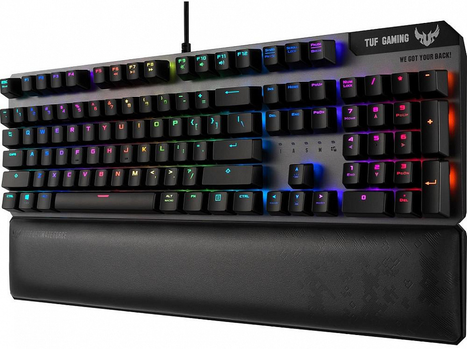 Игровая клавиатура Asus TUF Gaming K7 Linear 90MP0191-B0RA00 (Black) купить в интернет-магазине icover