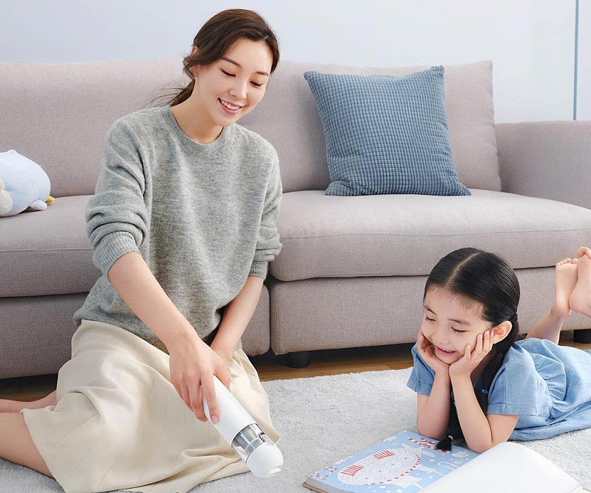 Ручной пылесос Xiaomi Mijia Handy Vacuum Cleaner SSXCQ01XY (White) купить в интернет-магазине icover