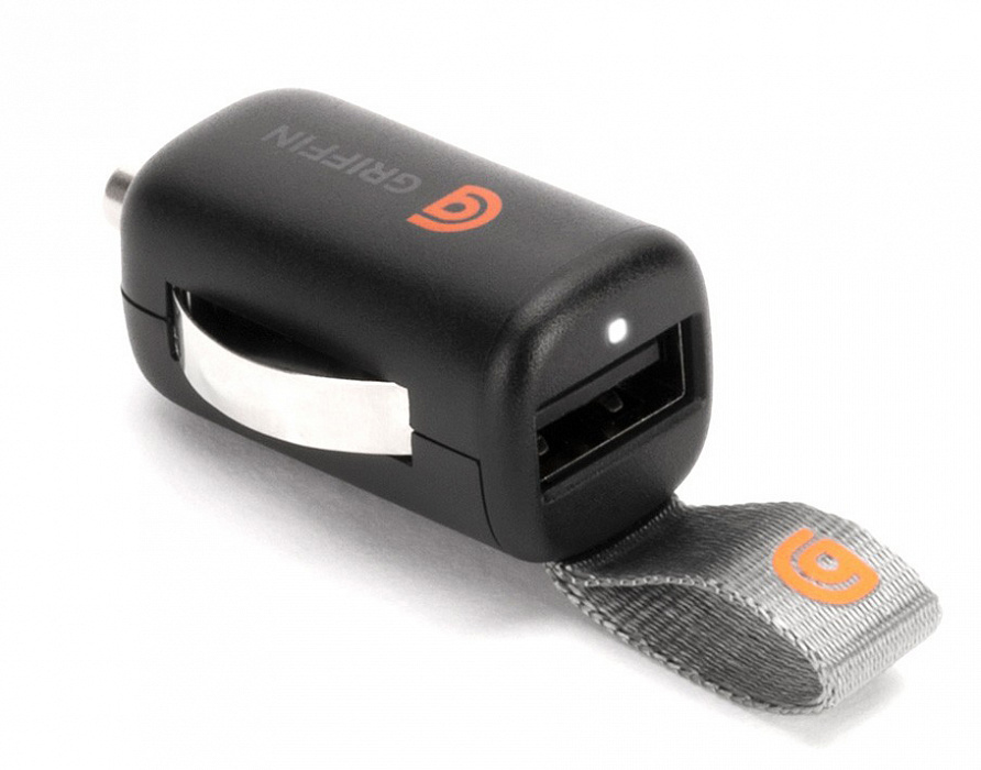 Griffin PowerJolt Lightning 2014 (GC39940) - автомобильное зарядное устройство для iPhone/iPad (Black) купить в интернет-магазине icover