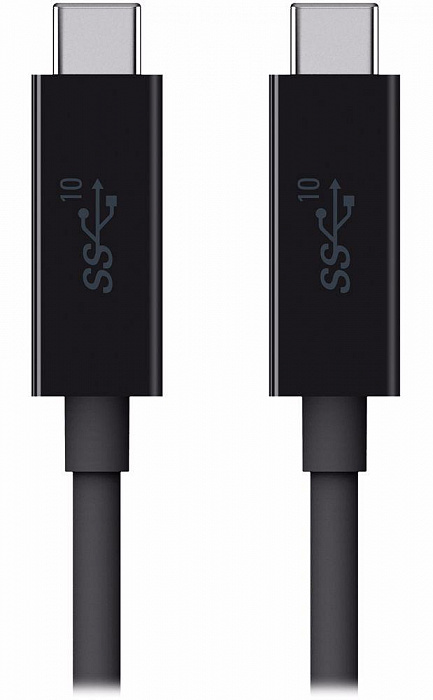 Кабель Belkin USB-C to USB-C F2CU030bt1M-BLK (Black) купить в интернет-магазине icover