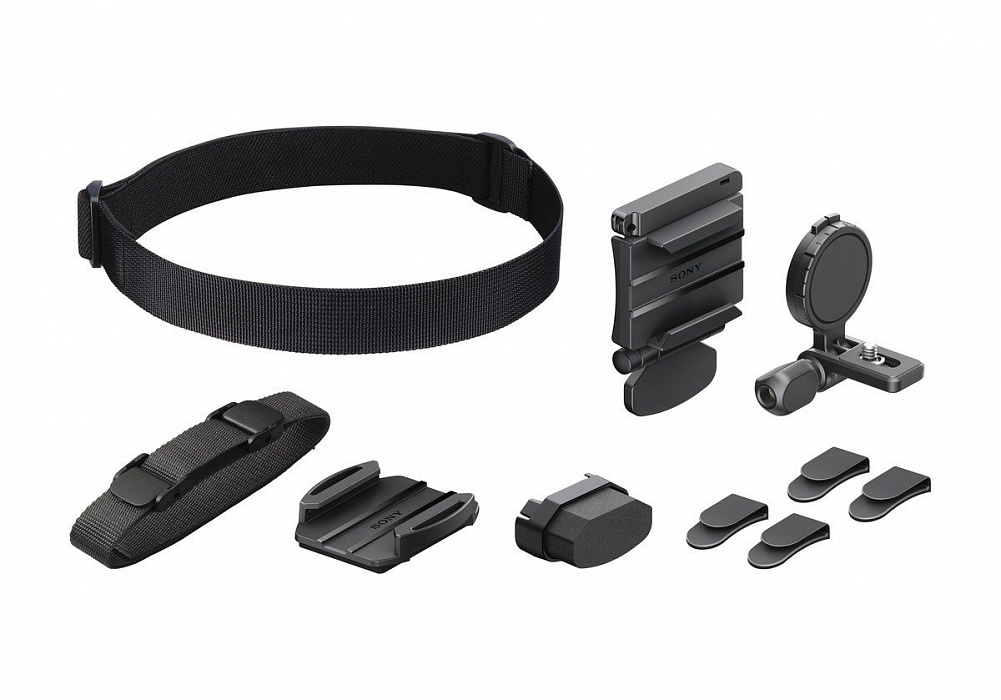 Sony Universal Head Mount Kit (BLT-UHM1) - наголовный комплект крепления для Sony Action Cam купить в интернет-магазине icover