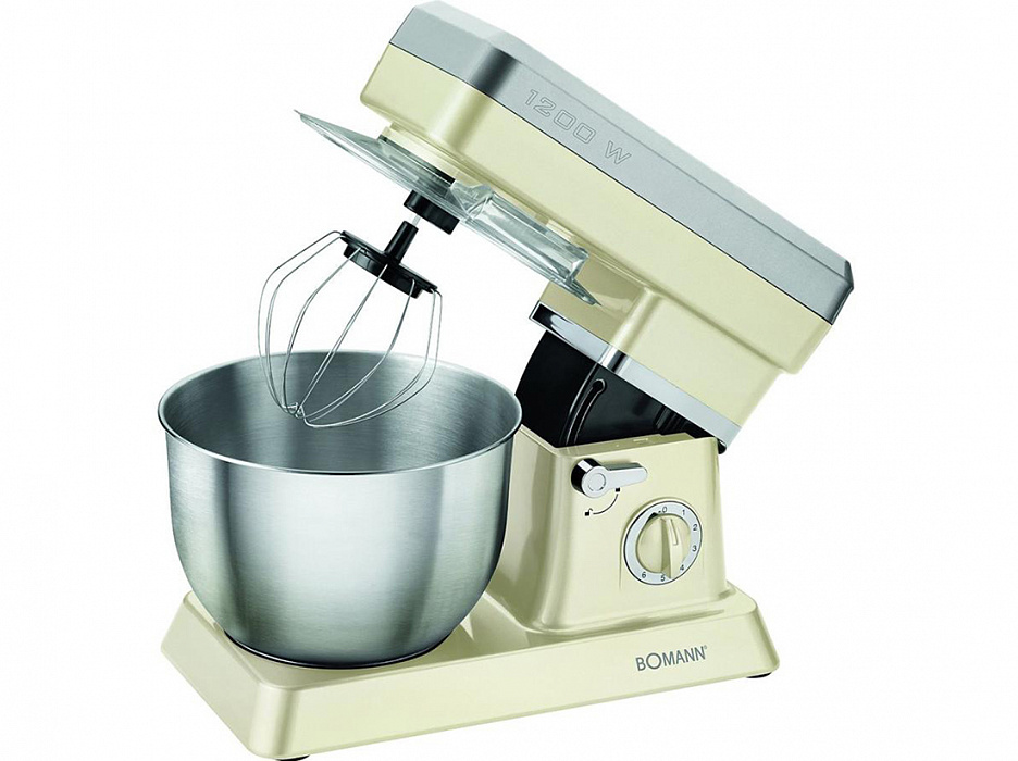 Bomann KM 398 CB - кухонный комбайн (Cream) купить в интернет-магазине icover