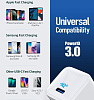 Сетевое зарядное устройство Anker PowerPort 3 Nano 18W USB-C A2616G21 (White) купить в интернет-магазине icover