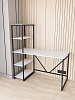 Стол-стеллаж лофт RIDBERG MEMPHIS NEW (White/Black) купить в интернет-магазине icover