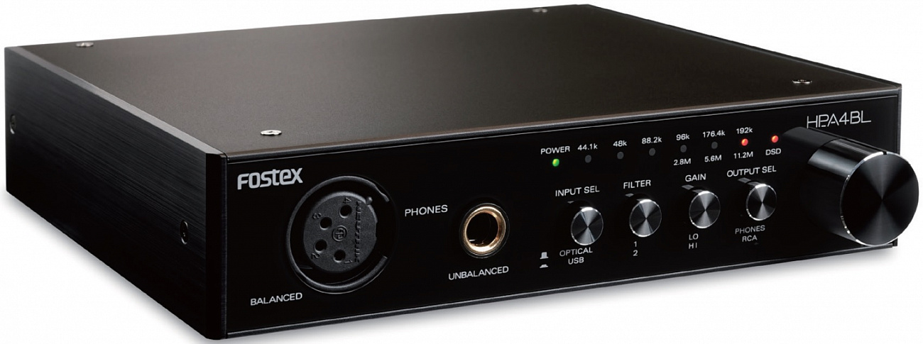 Fostex HP-A4BL (15118514) - усилитель для наушников (Black) купить в интернет-магазине icover