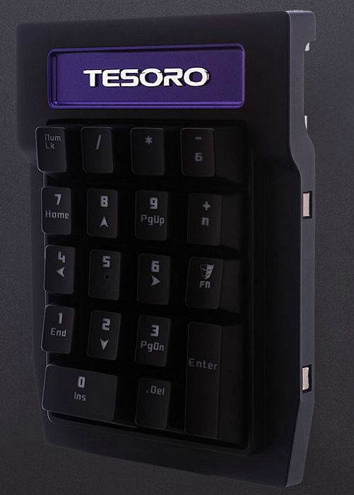 Tesoro Tizona Numpad TS-G2NP - дополнительный цифровой блок (Black/Kailh Black) купить в интернет-магазине icover