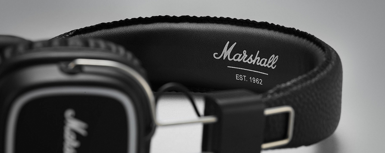 Накладные наушники Marshall Major II (Steel Edition) купить в интернет-магазине icover