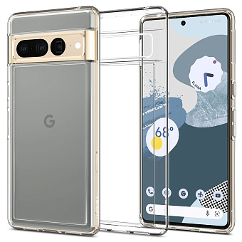 Чехол Spigen Ultra Hybrid (ACS04726) для Google Pixel 7 Pro (Clear)