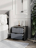 Тумба Ridberg LUGANO 2Я 2 шт. (Graphite Grey/Black) купить в интернет-магазине icover