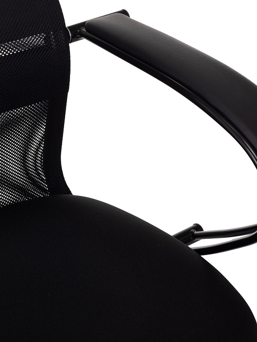 Кресло руководителя Бюрократ CH-NOVA SL сетка/ткань/металл (Black/Chrome) купить в интернет-магазине icover