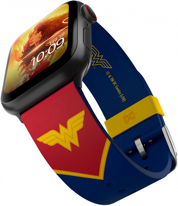 Ремешок MobyFox DC WonderWoman Logo (ST-WNR22DCC2010) для Apple Watch (Blue) купить в интернет-магазине icover
