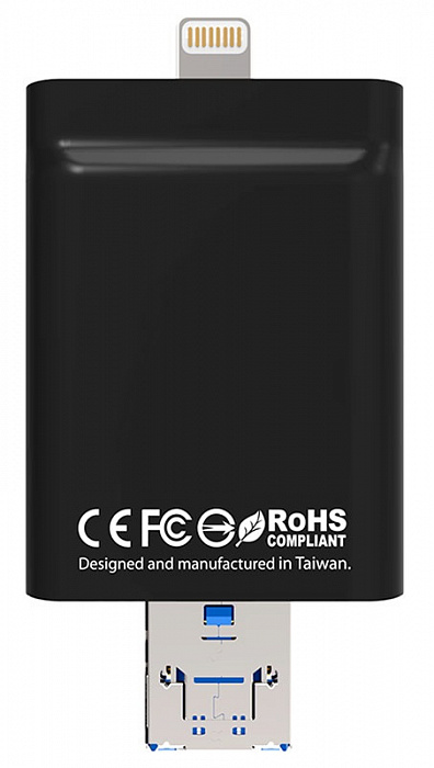 PhotoFast i-Flashdrive EVO Plus 16 Gb - внешний накопитель (Black) купить в интернет-магазине icover