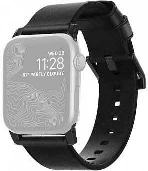 Ремешок Nomad Modern Strap (NM1A41BM00) для Apple Watch Series SE/6/2/3/4 42/44 mm (Black)