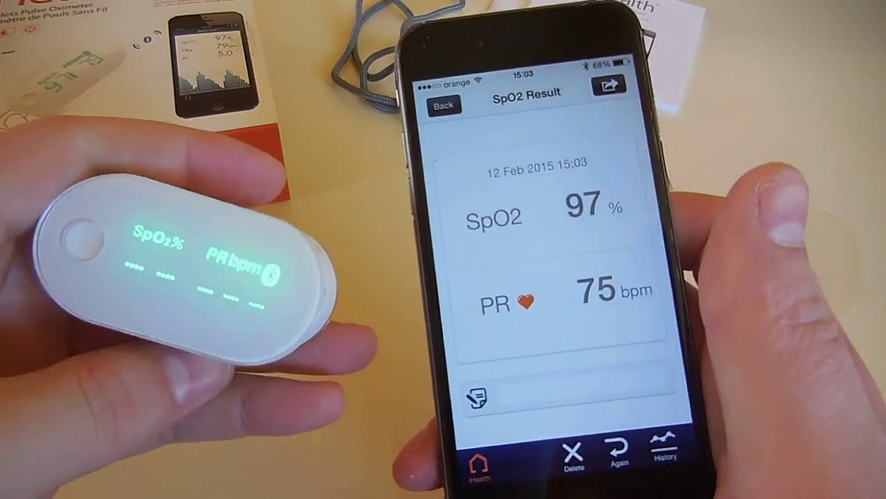 Пульсометр iHealth Air (White) купить в интернет-магазине icover