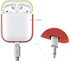 Чехол Elago Silicone DUO (EAPDO-IRO-CBLYE) для AirPods (Rose/Blue/Yellow) купить в интернет-магазине icover