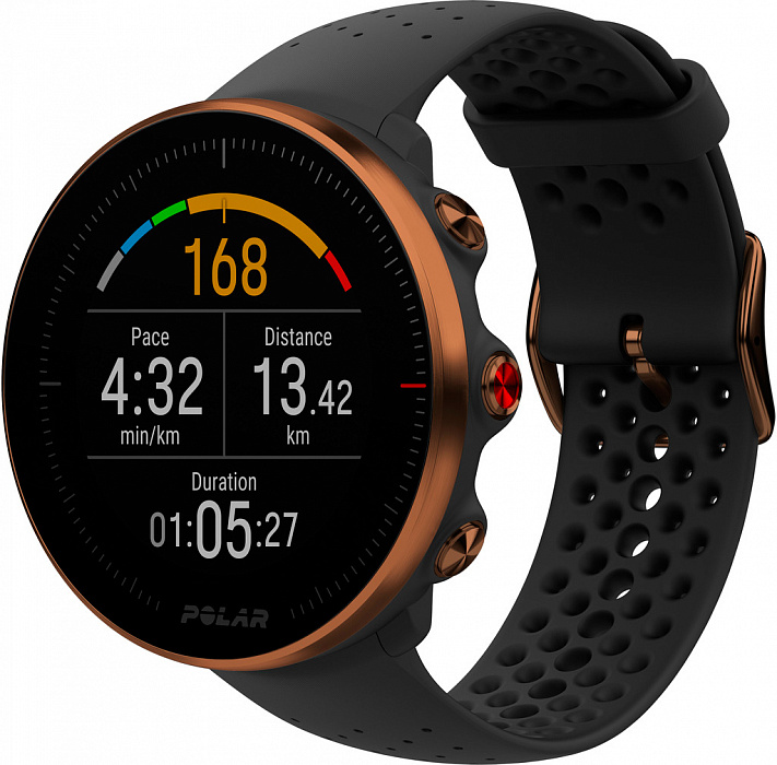 Спортивные часы Polar Vantage M M/L (Black/Copper) купить в интернет-магазине icover
