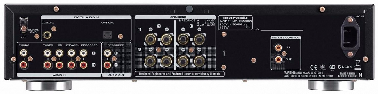 Marantz PM6005 - двухканальный стереоусилитель (Black) купить в интернет-магазине icover