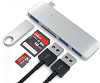 USB-концентратор Satechi Aluminum Combo (ST-TCUHS) USB Type C (Silver) купить в интернет-магазине icover