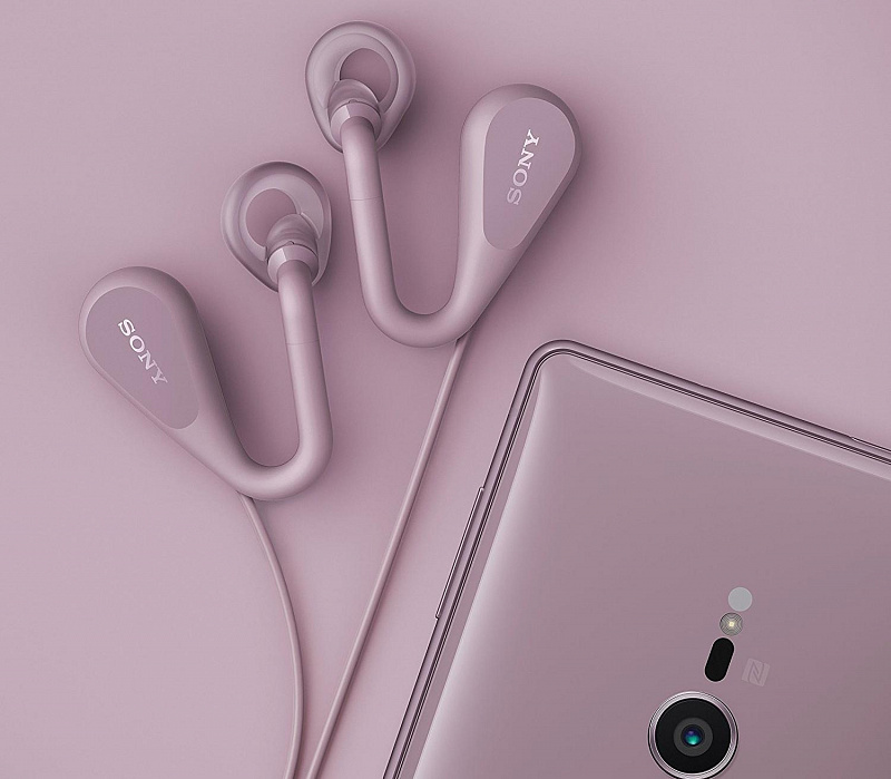 Наушники с микрофоном Sony STH40D (Pink) купить в интернет-магазине icover