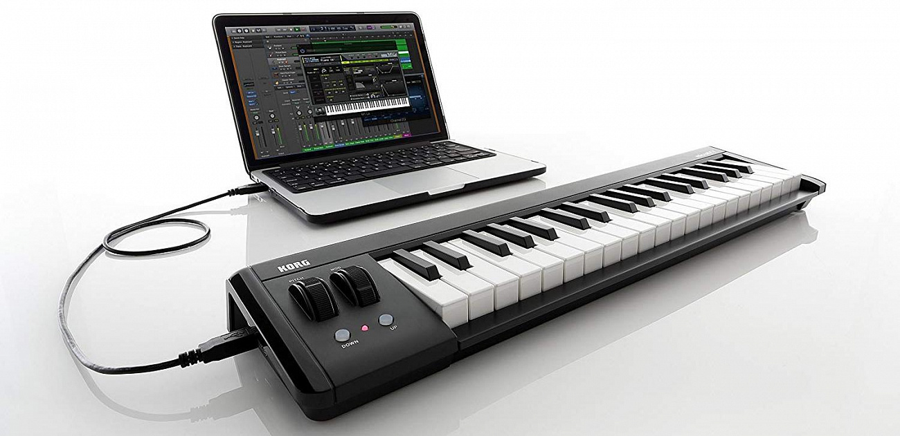MIDI-клавиатура Korg Microkey2 37 (Black) купить в интернет-магазине icover