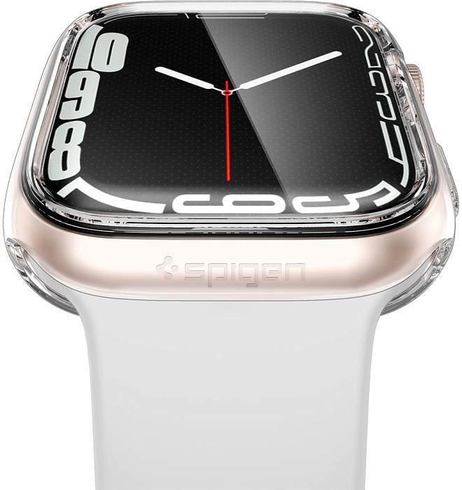 Spigen Ultra Hybrid (ACS04188) для Apple Watch 7 / 8 41mm (Clear) купить в интернет-магазине icover