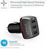 Автомобильное зарядное устройство Anker PowerDrive+ 3 A2231011 (Black) купить в интернет-магазине icover