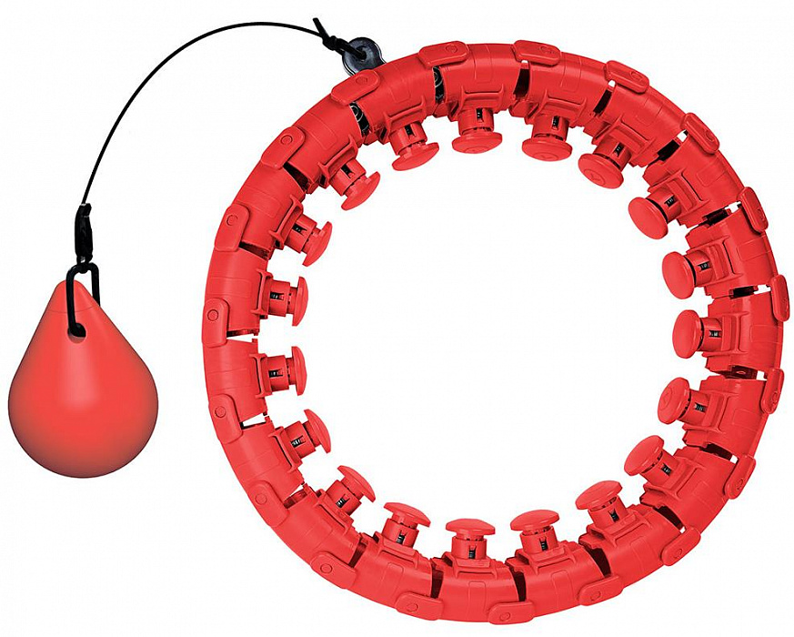 Массажный обруч Yamaguchi Hula Hoop (Red) купить в интернет-магазине icover