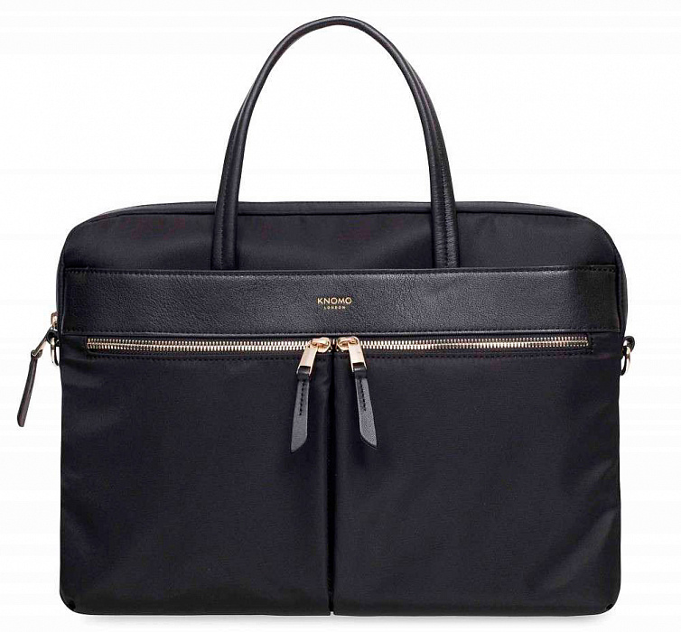 Сумка Knomo Hanover (119-101-BLK2) для ноутбука 14" (Black) купить в интернет-магазине icover