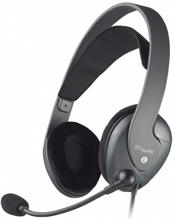 Компьютерная гарнитура Beyerdynamic DT 234 Pro (72012832) - наушники с гарнитурой (Grey) купить в интернет-магазине icover