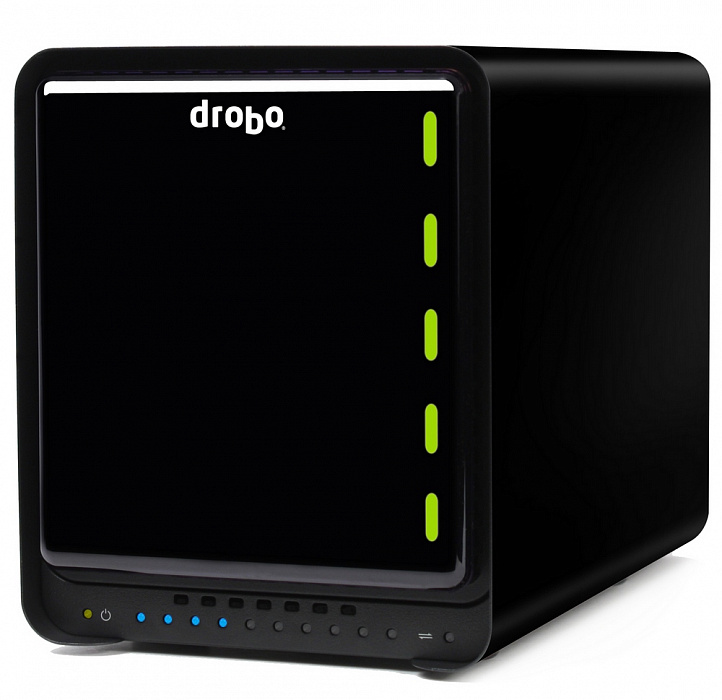 Дисковый массив Drobo 5D DRDR5A31 (Black) купить в интернет-магазине icover